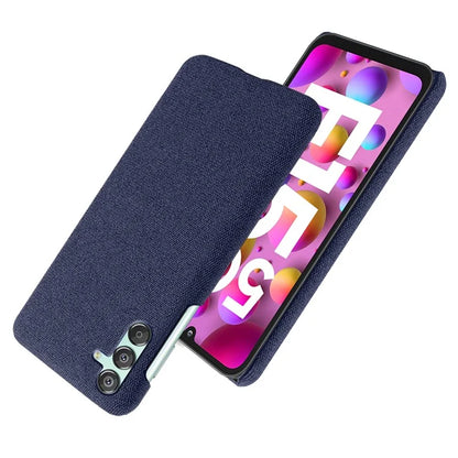 For Samsung Galaxy F15 5G / M15 5G Case Cloth+PC Anti-scratch Phone Cover