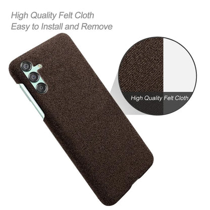 For Samsung Galaxy F15 5G / M15 5G Case Cloth+PC Anti-scratch Phone Cover