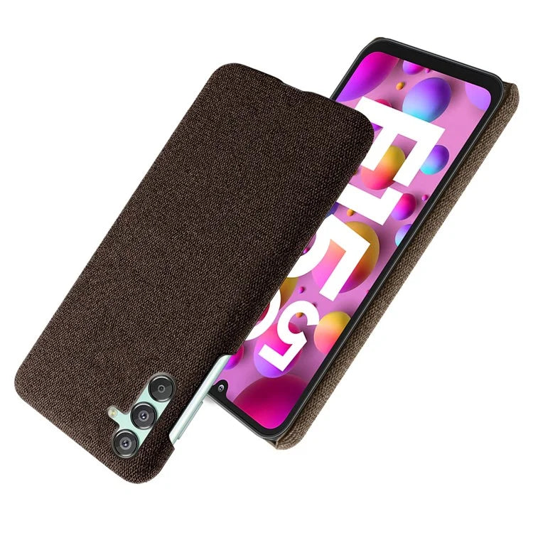 For Samsung Galaxy F15 5G / M15 5G Case Cloth+PC Anti-scratch Phone Cover