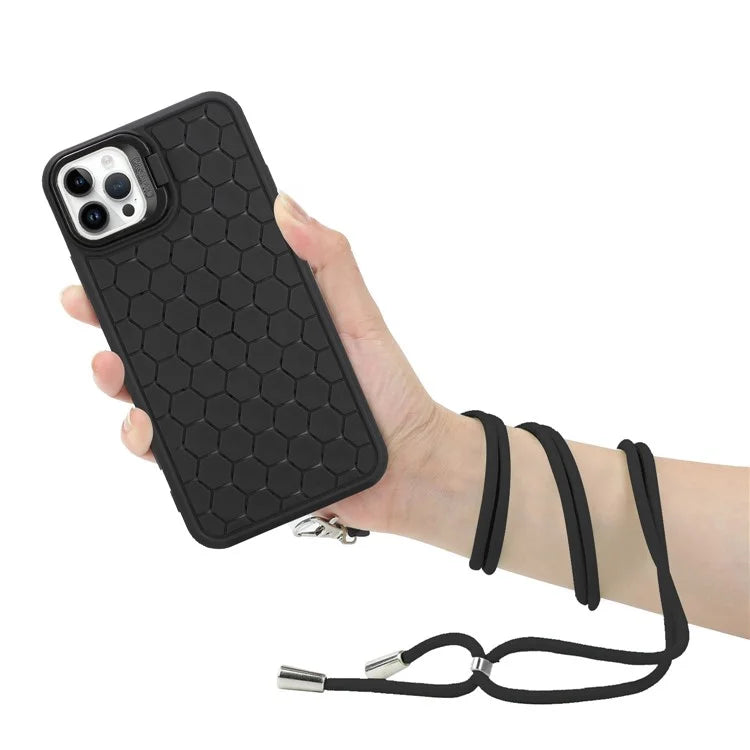 For iPhone 13 Pro Max 6.7 inch Phone Case Bump Proof TPU Heat Dissipation Back Shell