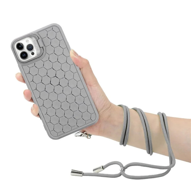 For iPhone 13 Pro Max 6.7 inch Phone Case Bump Proof TPU Heat Dissipation Back Shell