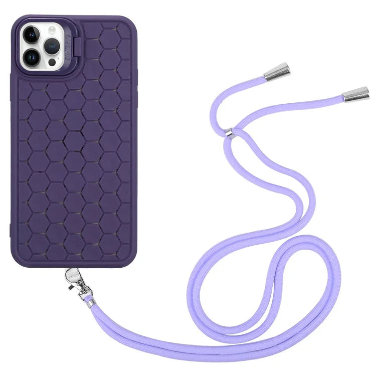 For iPhone 13 Pro Max 6.7 inch Phone Case Bump Proof TPU Heat Dissipation Back Shell