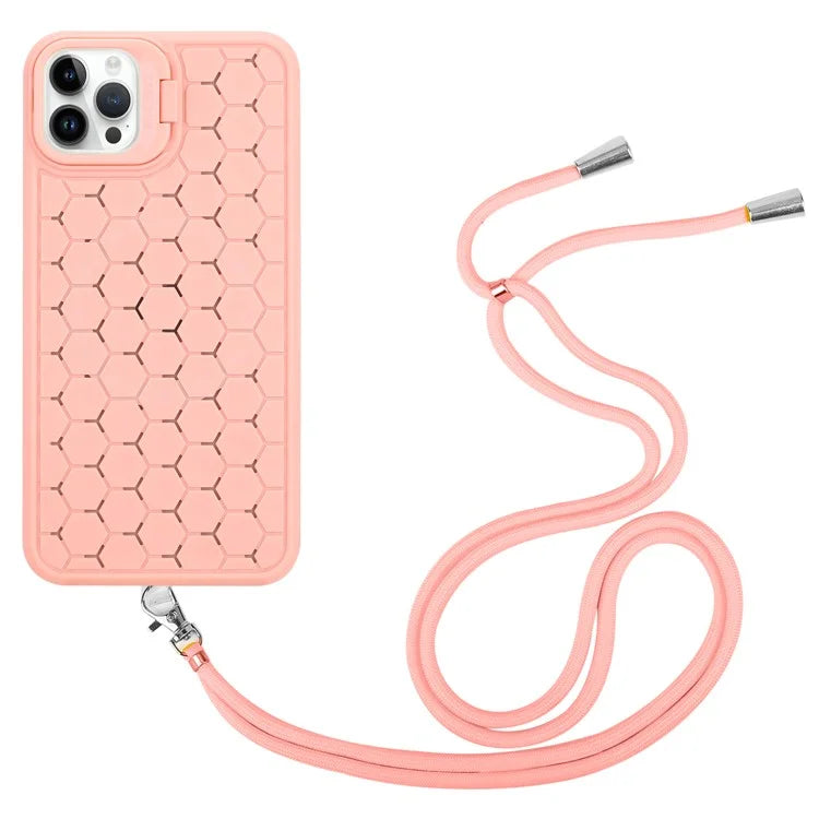 For iPhone 13 Pro Max 6.7 inch Phone Case Bump Proof TPU Heat Dissipation Back Shell