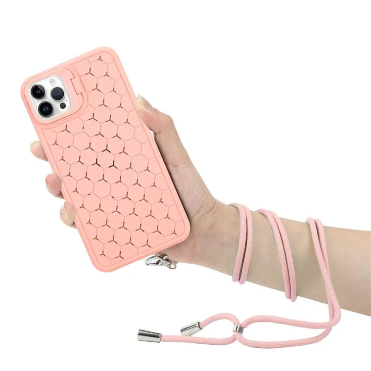 For iPhone 13 Pro Max 6.7 inch Phone Case Bump Proof TPU Heat Dissipation Back Shell