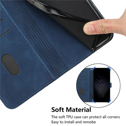 For iPhone 13 Pro Max PU Leather Cover Imprinted Pattern Wallet Cell Phone Case