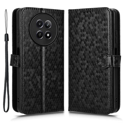 For Realme 12 5G Case Dots Pattern PU Leather Wallet Phone Cover