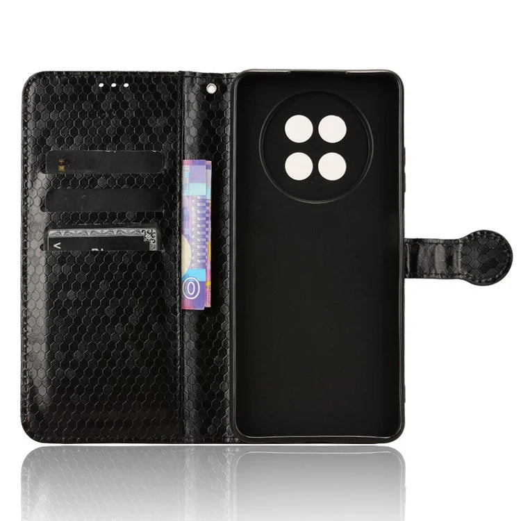 For Realme 12 5G Case Dots Pattern PU Leather Wallet Phone Cover