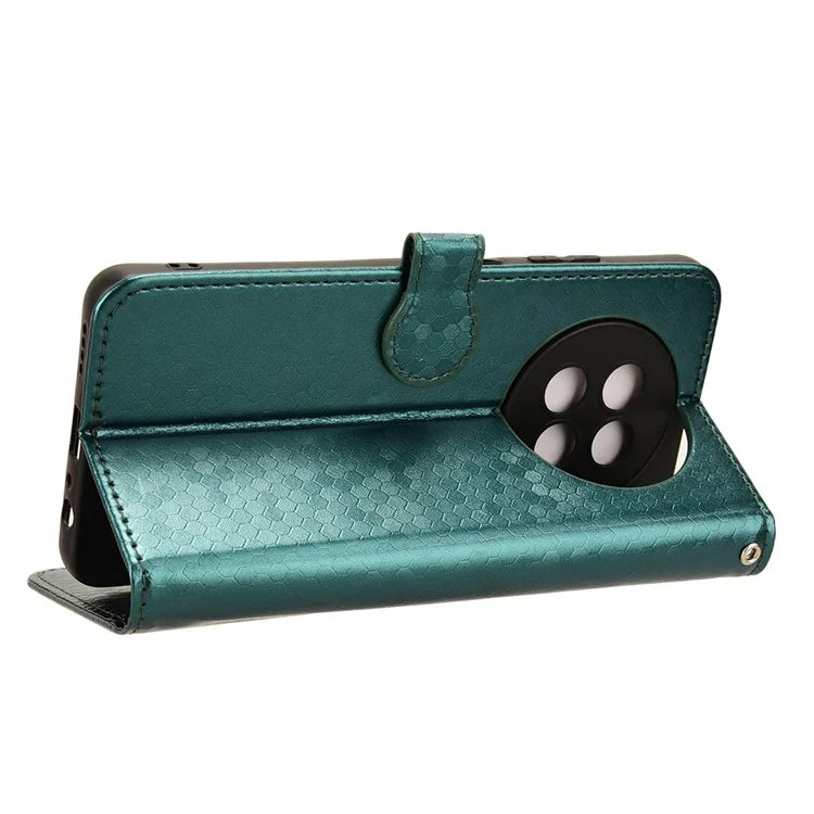 For Realme 12 5G Case Dots Pattern PU Leather Wallet Phone Cover