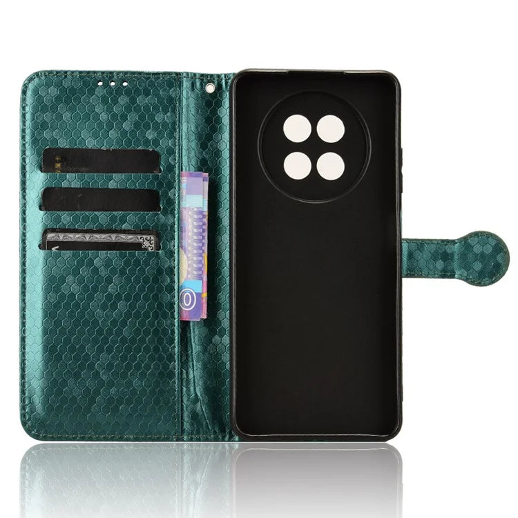 For Realme 12 5G Case Dots Pattern PU Leather Wallet Phone Cover