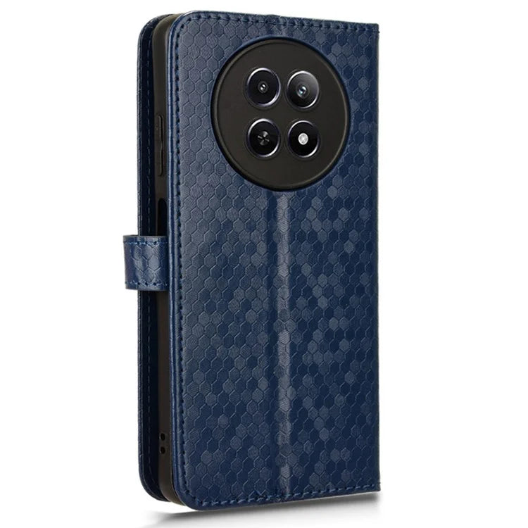For Realme 12 5G Case Dots Pattern PU Leather Wallet Phone Cover