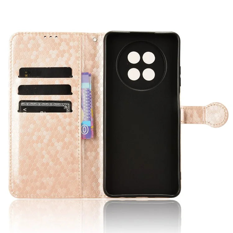 For Realme 12 5G Case Dots Pattern PU Leather Wallet Phone Cover
