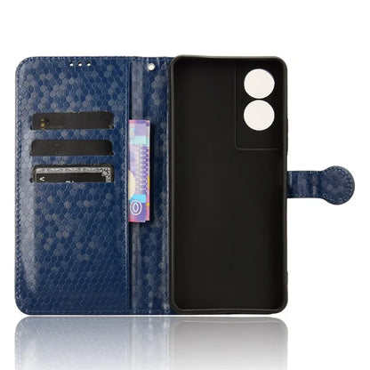 For TCL 505 Wallet Phone Case Dots Pattern PU Leather Flip Cover