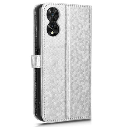 For TCL 505 Wallet Phone Case Dots Pattern PU Leather Flip Cover