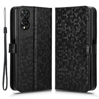 For TCL 50 SE Shockproof Case Dots Pattern PU Leather Wallet Phone Cover