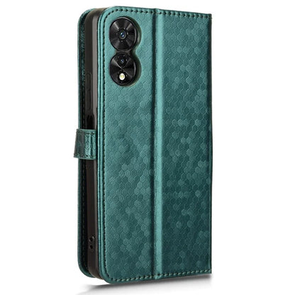 For TCL 50 SE Shockproof Case Dots Pattern PU Leather Wallet Phone Cover