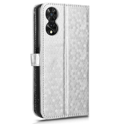 For TCL 50 SE Shockproof Case Dots Pattern PU Leather Wallet Phone Cover