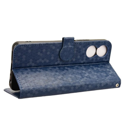 For TCL 50 SE Shockproof Case Dots Pattern PU Leather Wallet Phone Cover