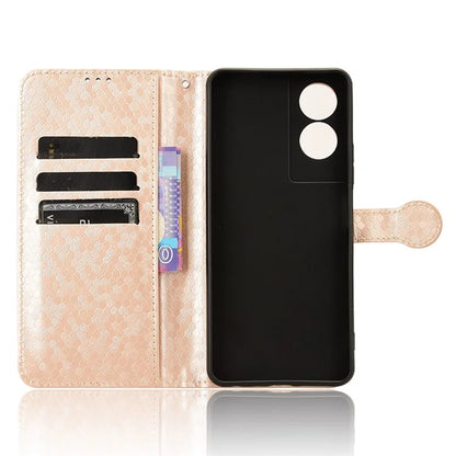 For TCL 50 SE Shockproof Case Dots Pattern PU Leather Wallet Phone Cover