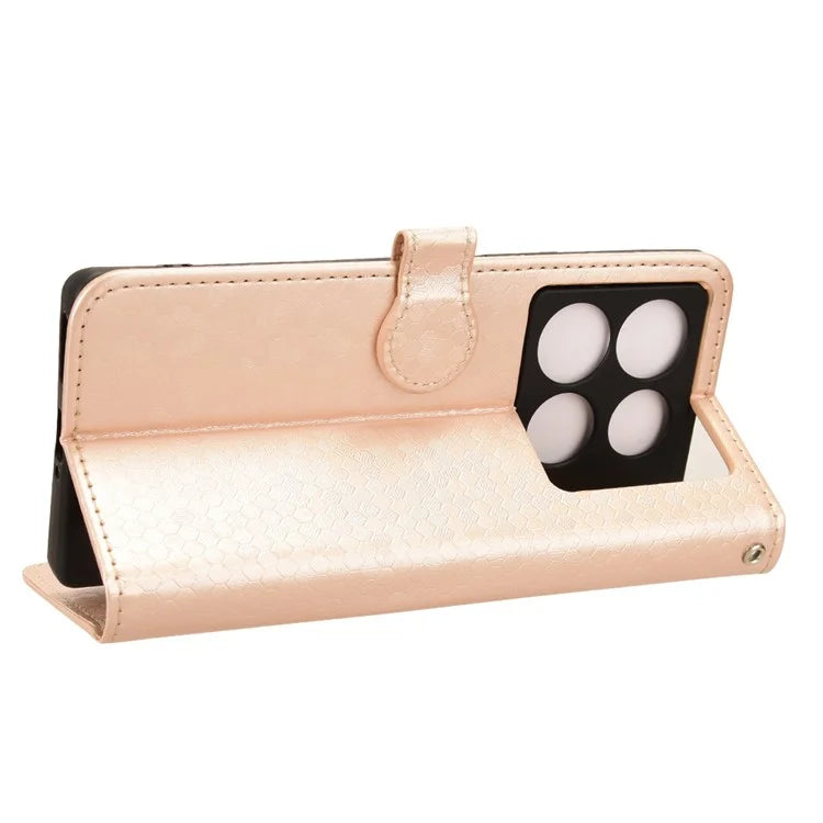 For Infinix Note 40 Pro 5G Case Dots Pattern PU Leather Stand Phone Cover