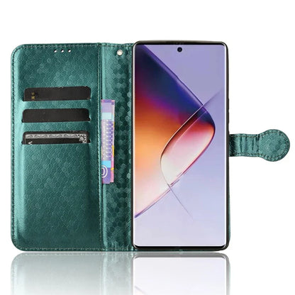 For Infinix Note 40 Pro 5G Case Dots Pattern PU Leather Stand Phone Cover