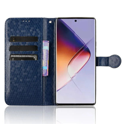For Infinix Note 40 Pro 5G Case Dots Pattern PU Leather Stand Phone Cover