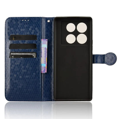 For Infinix Note 40 Pro 5G Case Dots Pattern PU Leather Stand Phone Cover