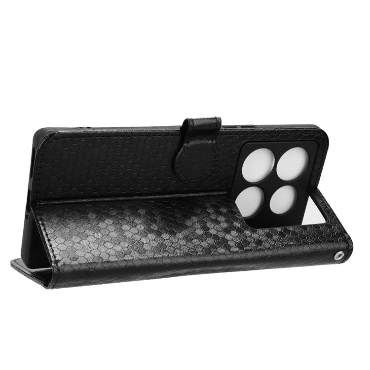 For Infinix Note 40 Pro 5G Case Dots Pattern PU Leather Stand Phone Cover