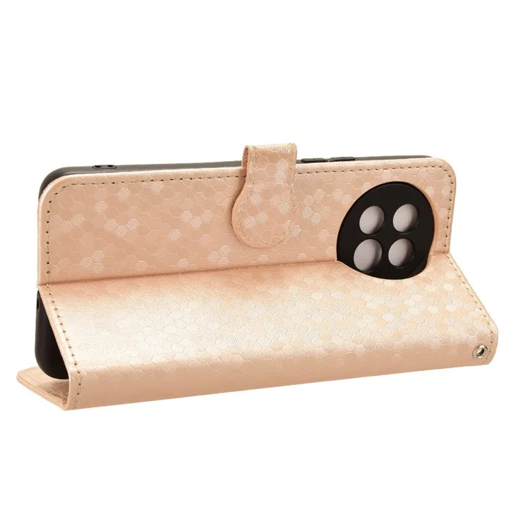 For Xiaomi Civi 4 Pro 5G / 14 Civi 5G Wallet Case Dots Imprinted PU Leather+TPU Phone Cover