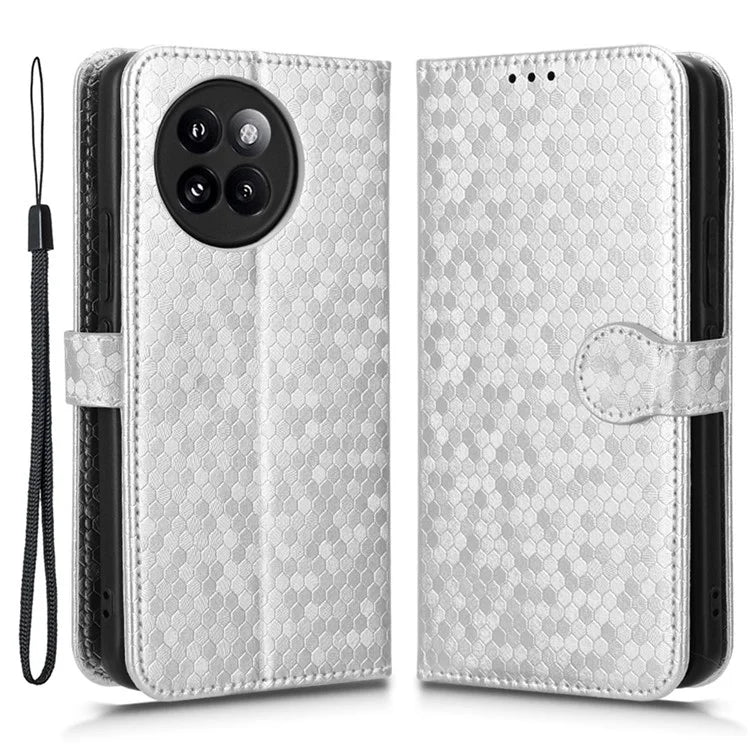 For Xiaomi Civi 4 Pro 5G / 14 Civi 5G Wallet Case Dots Imprinted PU Leather+TPU Phone Cover