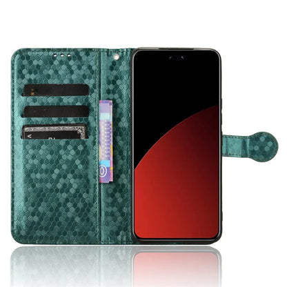 For Xiaomi Civi 4 Pro 5G / 14 Civi 5G Wallet Case Dots Imprinted PU Leather+TPU Phone Cover