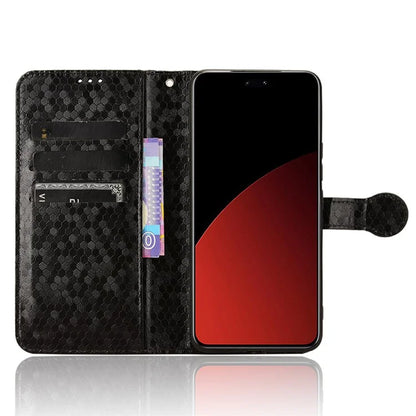 For Xiaomi Civi 4 Pro 5G / 14 Civi 5G Wallet Case Dots Imprinted PU Leather+TPU Phone Cover