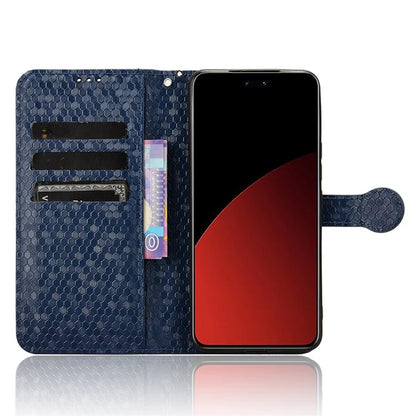 For Xiaomi Civi 4 Pro 5G / 14 Civi 5G Wallet Case Dots Imprinted PU Leather+TPU Phone Cover