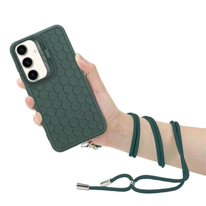 For Samsung Galaxy A05s 4G Crossbody Case Heat Dissipation Structure TPU Phone Cover
