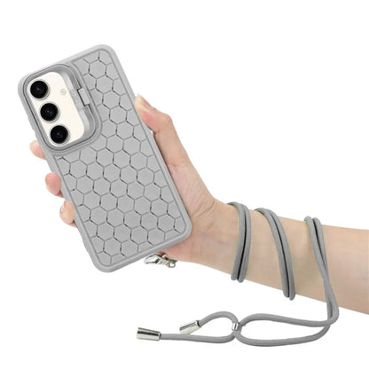 For Samsung Galaxy A05s 4G Crossbody Case Heat Dissipation Structure TPU Phone Cover