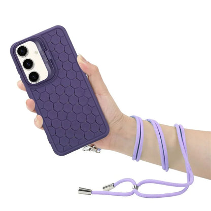 For Samsung Galaxy A14 4G / 5G Case TPU Cooling Phone Cover with Kickstand / Lanyard