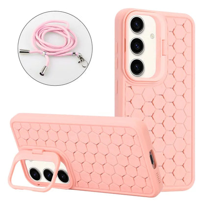 For Samsung Galaxy A14 4G / 5G Case TPU Cooling Phone Cover with Kickstand / Lanyard