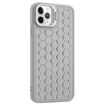 For iPhone 11 Pro Case Heat Dissipation Shockproof TPU Phone Cover with Kickstand