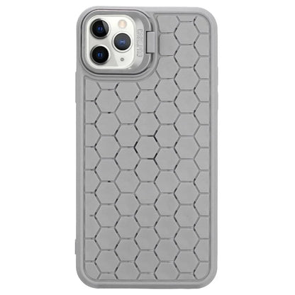 For iPhone 11 Pro Case Heat Dissipation Shockproof TPU Phone Cover with Kickstand