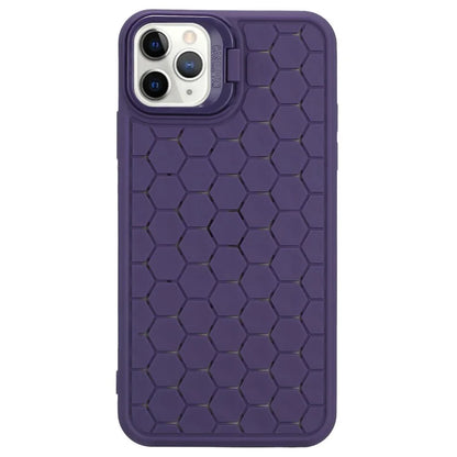 For iPhone 11 Pro Case Heat Dissipation Shockproof TPU Phone Cover with Kickstand
