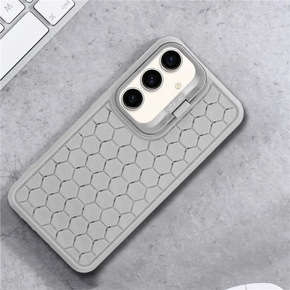 For Samsung Galaxy A05s 4G Case Heat Dissipation TPU Phone Cover with Lens Kickstand