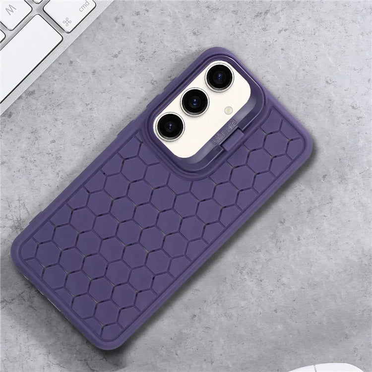 For Samsung Galaxy A14 5G / A14 4G TPU Case Breathable Cooling Kickstand Protective Cover