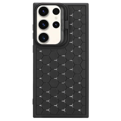 For Samsung Galaxy S24 Ultra Case Heat Dissipation Kickstand TPU Back Cover