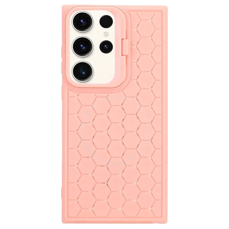 For Samsung Galaxy S24 Ultra Case Heat Dissipation Kickstand TPU Back Cover