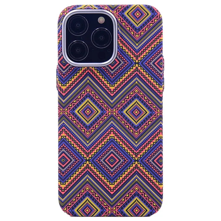 For iPhone 15 Pro Max Luminous Magnetic Phone Case PC Shockproof Cover Compatible with MagSafe