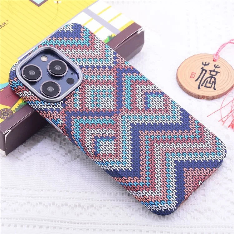 For iPhone 14 Pro Max Magnetic Case Luminous PC Phone Cover Compatible with MagSafe