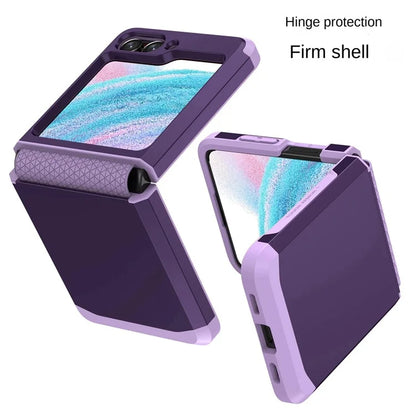 SGP Armor Series For Samsung Galaxy Z Flip5 5G PC Case Hinge Protection Folding Phone Protective Cover