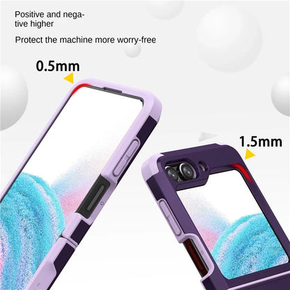 SGP Armor Series For Samsung Galaxy Z Flip5 5G PC Case Hinge Protection Folding Phone Protective Cover