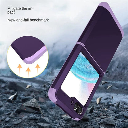 SGP Armor Series For Samsung Galaxy Z Flip5 5G PC Case Hinge Protection Folding Phone Protective Cover
