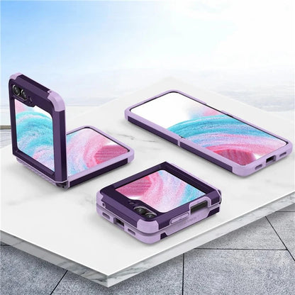 SGP Armor Series For Samsung Galaxy Z Flip5 5G PC Case Hinge Protection Folding Phone Protective Cover