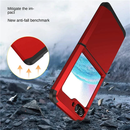 SGP Armor Series For Samsung Galaxy Z Flip5 5G PC Case Hinge Protection Folding Phone Protective Cover